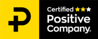 Positive Company - Certified 2 etoiles - Fond noir - CMJN